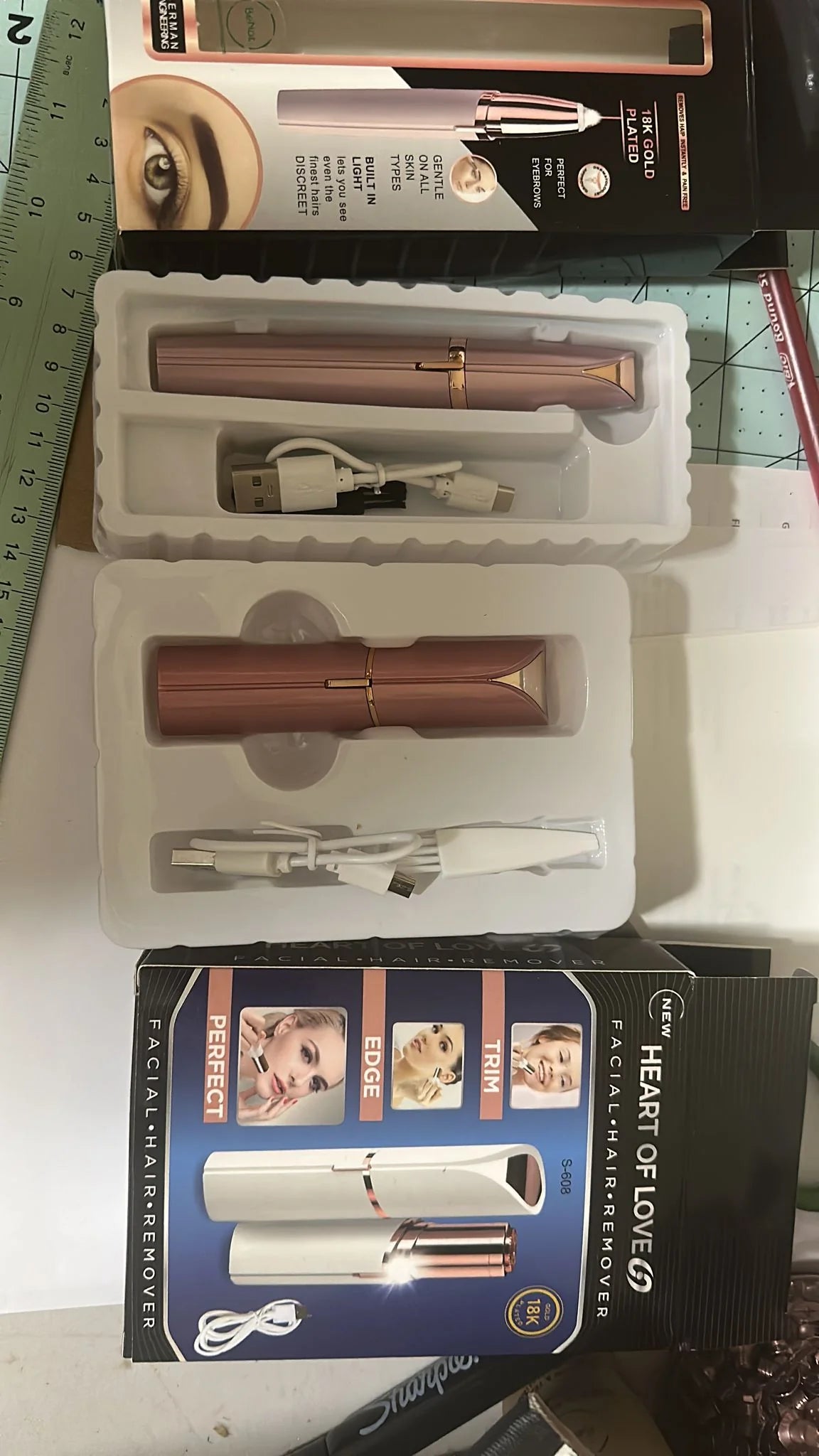 A1 Electric Eyebrow Hair Removers Set -2 Pack