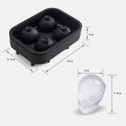 A1 Skull Silicone Ice Tray